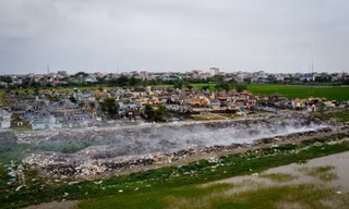 'Núi rác’ lộ thiên 20 năm ở Ninh Bình