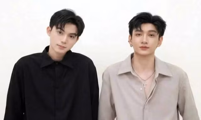 Nguyễn Nhật Duy và Nguyễn Văn Hoàng. Ảnh: TikTok 