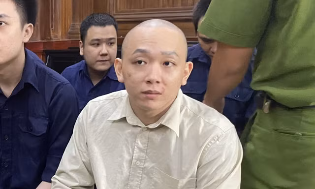Bị cáo Chu Mạnh Cường.