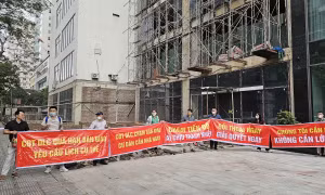 Dự án chung cư 'đất vàng' Hà Nội nhiều lần trễ hẹn bàn giao nhà