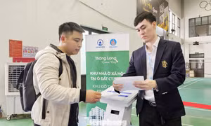 Cận cảnh quy trình bấm số, nhận hồ sơ nhà ở xã hội từ 900 triệu đồng/căn