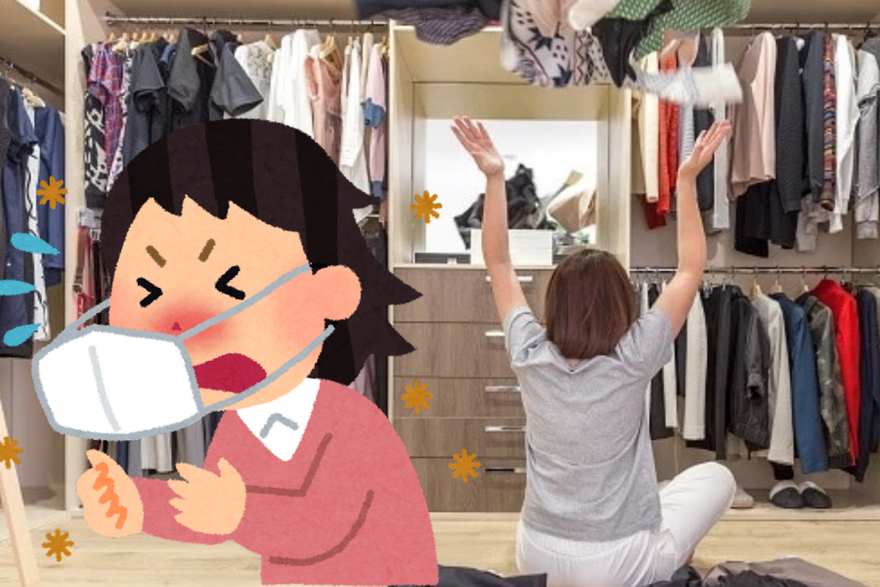 Một cô gái ở Trung Quốc phải nhập viện sau khi dọn tủ quần áo