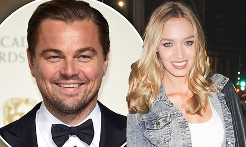 Leonardo DiCaprio và người mẫu Roxy Horner.