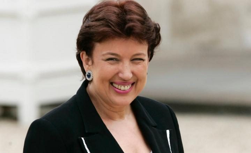 Cựu bộ trưởng Roselyne Bachelot, người công khai nghi ngờ Nadal dùng doping. Ảnh: Reuters.