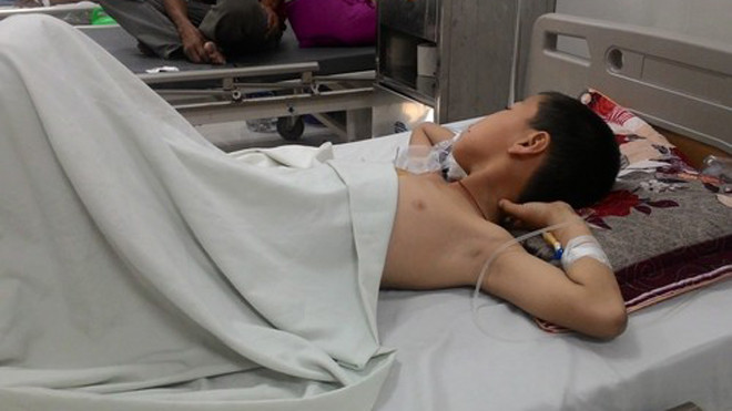 Trẻ hiện qua cơn nguy kịch. 