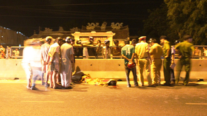 Hiện trường vụ tai nạn