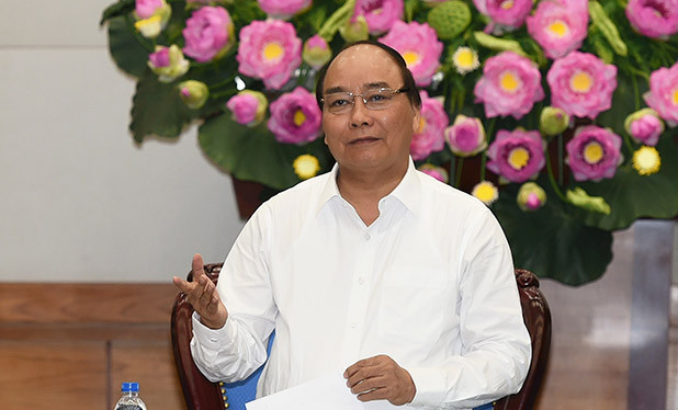 Thủ tướng Nguyễn Xuân Phúc. Ảnh: VGP.