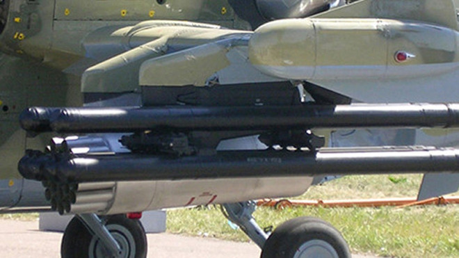 Tên lửa Vikhr-1. Ảnh: Wikipedia.