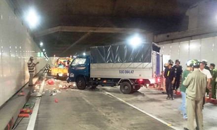 Hiện trường vụ tai nạn