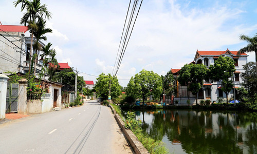 Diện mạo NTM xã Phụng Công hiện nay