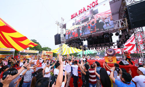 'Tái ngộ' Bắc Giang, ngày hội Bia Hà Nội giữ trọn lời hẹn