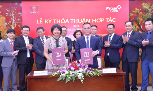 PVcomBank tăng cường hợp tác với Đại học Hà Nội