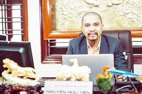 Nguyễn Hữu Tiến (34 tuổi, quê quán Thanh Hóa, Chủ tịch HĐQT Công ty cổ phần VNCOINS, tọa lạc quận 1, TP.HCM).