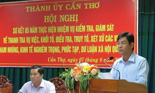 Cần Thơ: 49 đảng viên bị kỷ luật vì liên quan đến tham nhũng