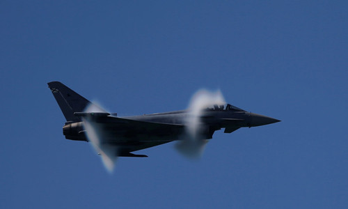 Chiến đấu cơ Eurofighter Typhoon EF2000 của Tây Ban Nha. Ảnh: Jon Nazca/Reuters
