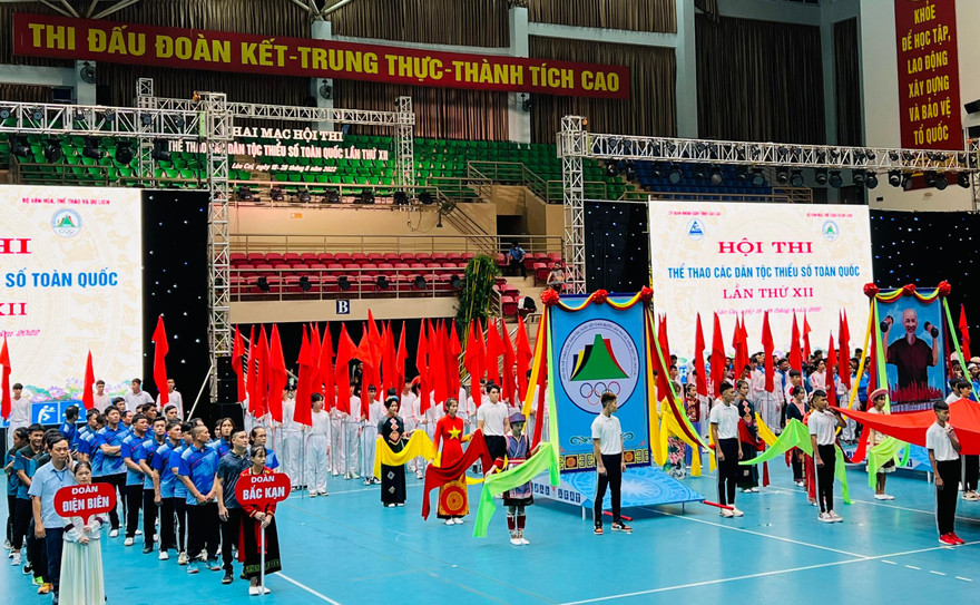 Khai mạc Hội thi Thể thao các dân tộc thiểu số toàn quốc lần thứ XII