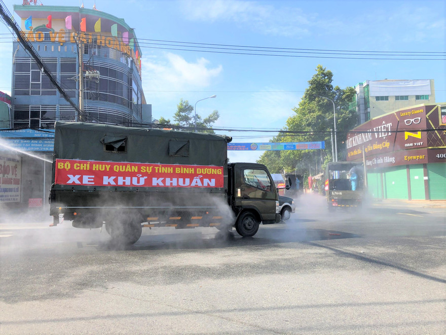 Người dân Bình Dương không ra đường sau 18h hằng ngày, bắt đầu từ 28/7