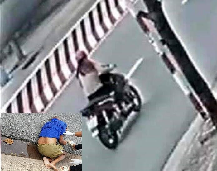 Tông cụ ông nguy kịch, cô gái tăng ga bỏ chạy mặc nạn nhân giữa đường