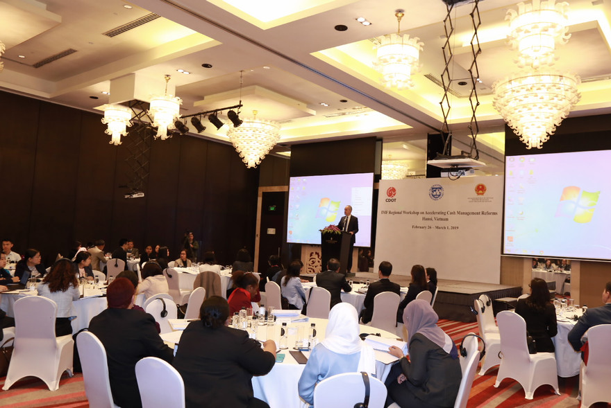 Hợp tác giữa Kho bạc Nhà nước và Quỹ Tiền tệ quốc tế