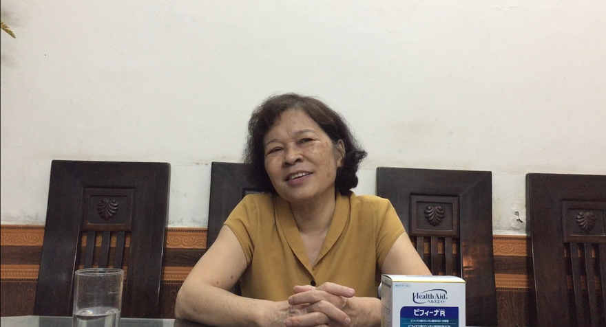 Cô Hiền giờ đã ăn được trứng, cá