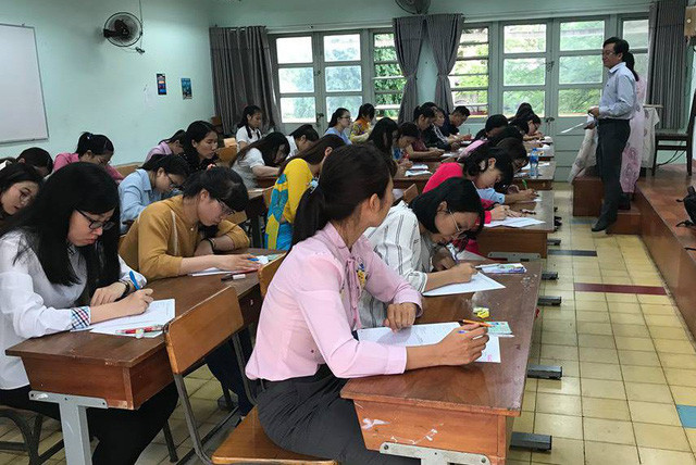 Căng thẳng thi tuyển giáo viên ở TPHCM