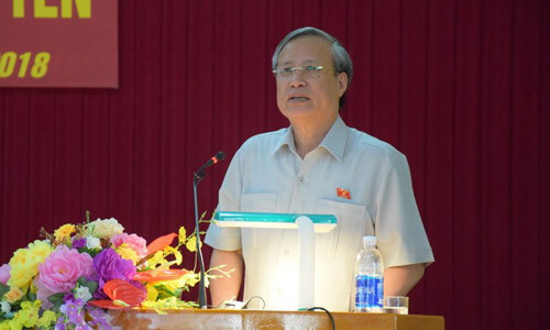 Thường trực Ban Bí thư Trần Quốc Vượng. (Ảnh: Tuấn Anh/TTXVN)