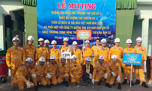 KĐN vượt mức sản lượng khí tiếp nhận và tiêu thụ trong 6 tháng đầu nă