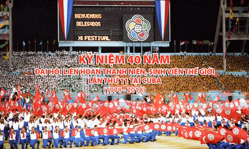 Mời gặp mặt 40 năm Festival thanh niên, sinh viên thế giới lần 11