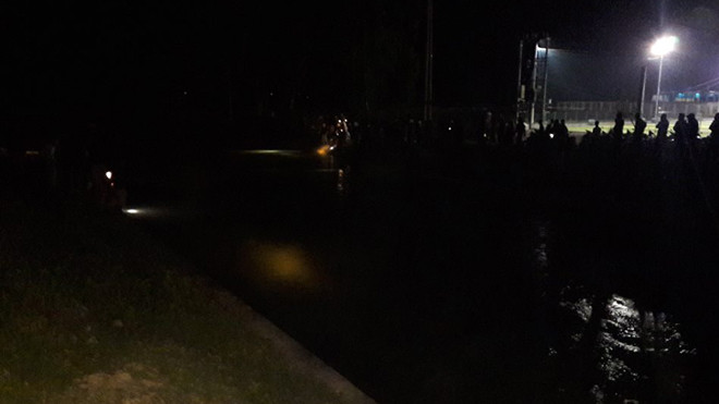 Hiện trường vụ việc.