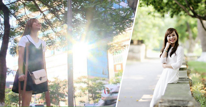 Cô gái ‘một chân’ có nụ cười ‘tỏa nắng’ khiến cộng đồng mạng dậy sóng