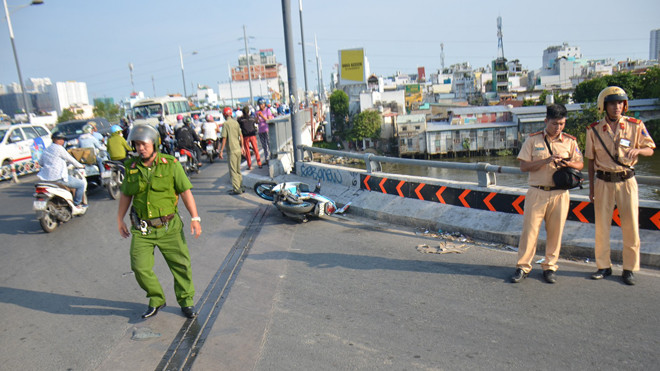 Hiện trường tai nạn