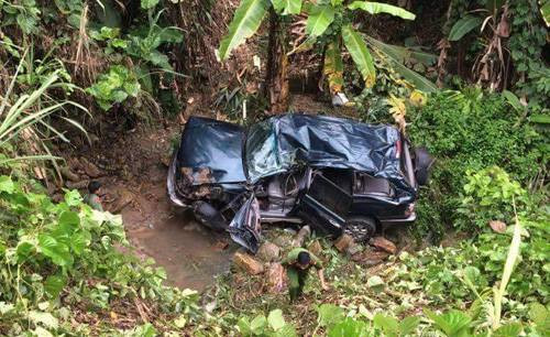 Hiện trường vụ tai nạn. Ảnh: Vnexpress