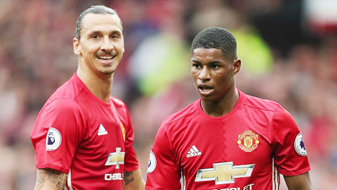 Ibra hay Rashford xứng đáng lĩnh xướng hàng công của M.U?