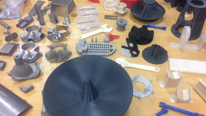 Các chi tiết ICBM được chế tạo bằng máy in 3D. Ảnh: Twitter. 