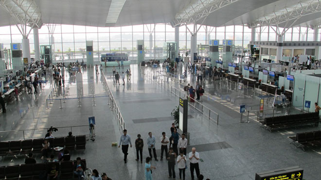 Cảng hàng không T2 Nội Bài. Ảnh: Sỹ Lực 