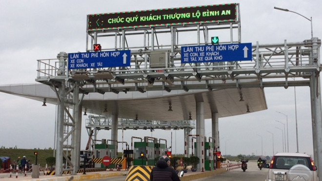 Miễn phí, giảm phí với ô tô xung quanh trạm thu phí Tam Nông