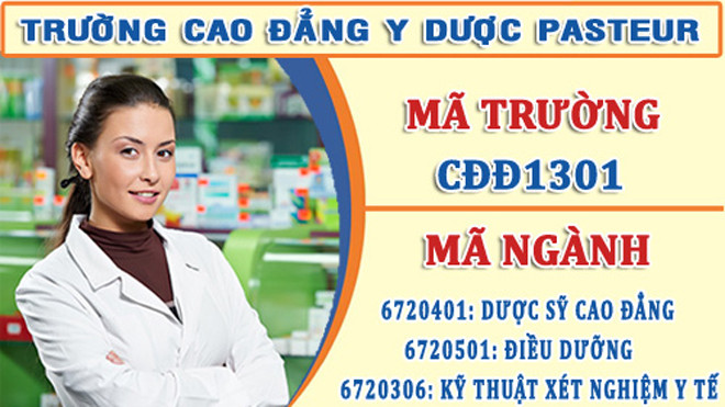 Xét tuyển Cao đẳng Dược Hà Nội Trường Cao đẳng Y Dược Pasteur