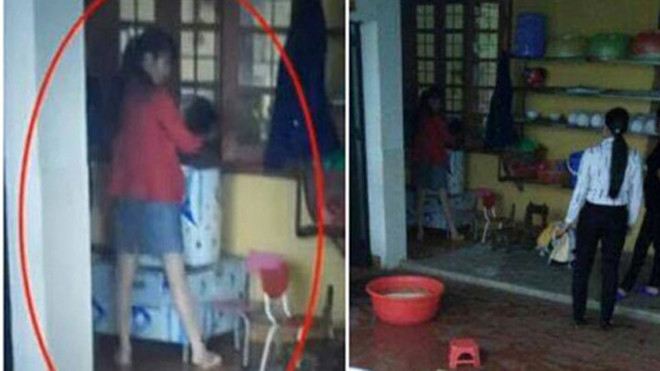 Hình ảnh cắt từ clip.