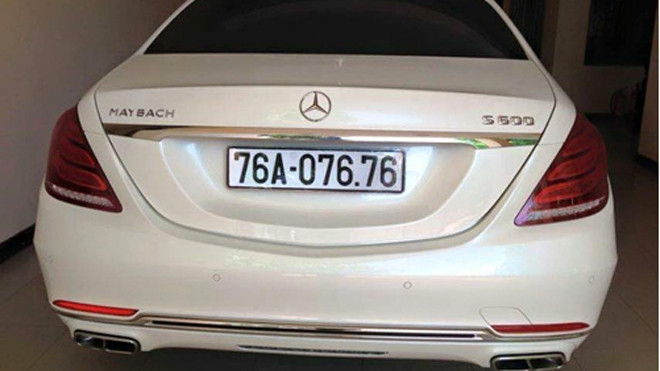 MercedeseMaybach S600 tại Bình Định.