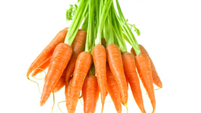 Cà rốt là món chống mắc tâm thần do nắng nóng rất tốt. Ảnh minh họa.