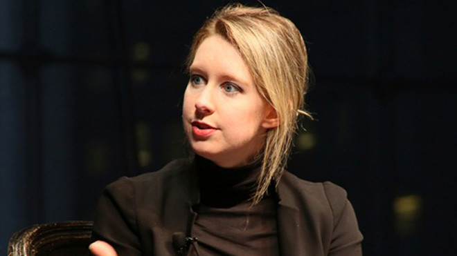 Holmes từng là nữ tỷ phú tự thân giàu nhất nước Mỹ. Ảnh: Forbes