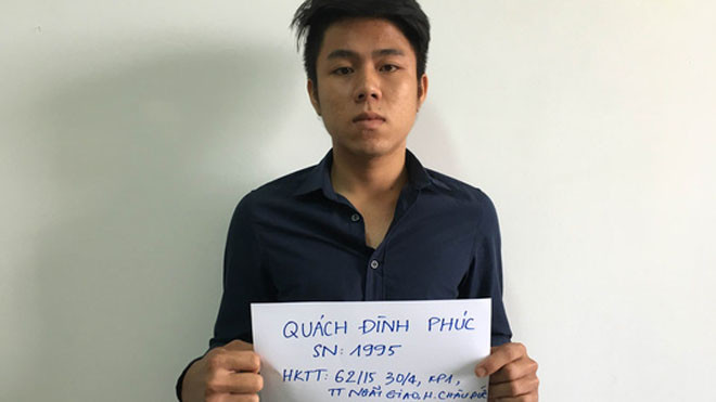 Quách Đình Phúc tại cơ quan điều tra