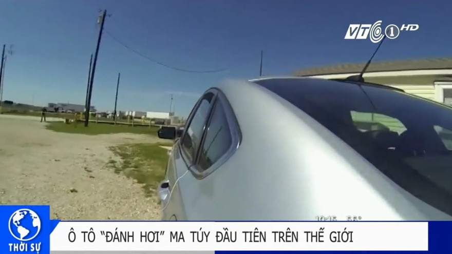 Ôtô 'đánh hơi' ma túy đầu tiên trên thế giới