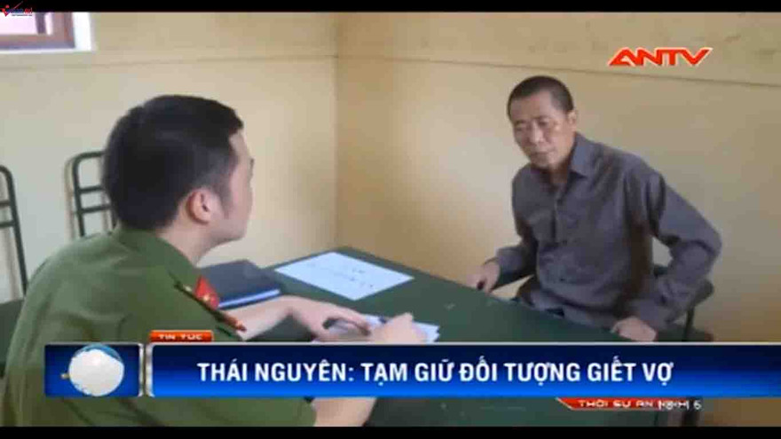  Đào Văn Khang tại cơ quan công an