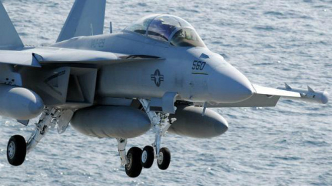 Máy bay EA-18G Growler của Mỹ (Ảnh: Military)