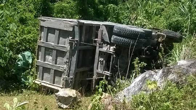 Hiện trường vụ tai nạn