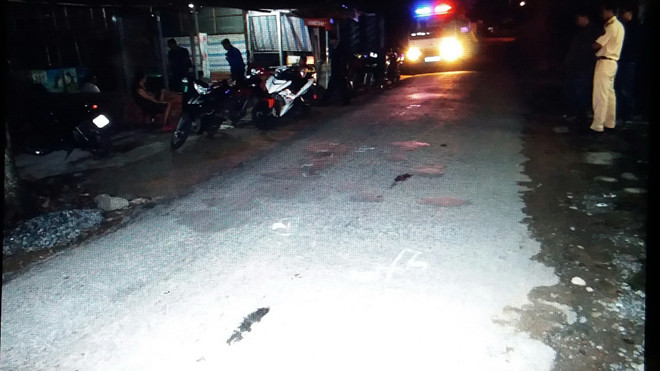 Hiện trường vụ tai nạn 