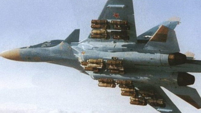 Một chiến đấu cơ Nga tham chiến chống khủng bố ở Syria