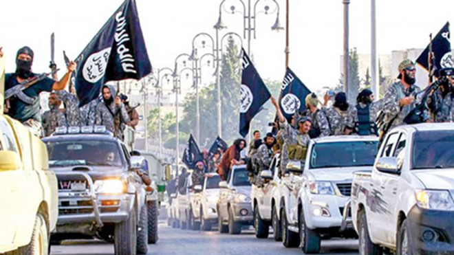 Khoảnh khắc huy hoàng của IS khi chúng tiến vào thành phố Mosul.