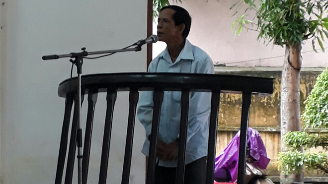 ông Mến tại tòa